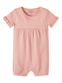 NAME IT Kortærmet Heldragt Himia Rose Tan